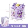 GEKKOSHA 804417 ĐIỀU ƯỚC NGÔI SAO TRÊN ĐẦU NGÓN TAY NHỊP TIM CỦA CÁC VÌ bộ đồ chơi xếp lắp ráp ghép mô hình STARWISH RING BOX