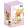 GEKKOSHA 804418 ĐIỀU ƯỚC NGÔI SAO TRÊN ĐẦU NGÓN TAY SỨC HẤP DẪN CỦA TÌNH YÊU bộ đồ chơi xếp lắp ráp ghép mô hình STARWISH RING BOX