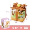 GEKKOSHA 804418 ĐIỀU ƯỚC NGÔI SAO TRÊN ĐẦU NGÓN TAY SỨC HẤP DẪN CỦA TÌNH YÊU bộ đồ chơi xếp lắp ráp ghép mô hình STARWISH RING BOX