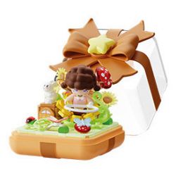 GEKKOSHA 804418 ĐIỀU ƯỚC NGÔI SAO TRÊN ĐẦU NGÓN TAY SỨC HẤP DẪN CỦA TÌNH YÊU bộ đồ chơi xếp lắp ráp ghép mô hình STARWISH RING BOX