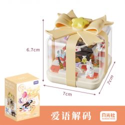 GEKKOSHA 804419 ĐẦU NGÓN TAY ƯỚC SAO GIẢI MÃ NGÔN NGỮ TÌNH YÊU bộ đồ chơi xếp lắp ráp ghép mô hình STARWISH RING BOX