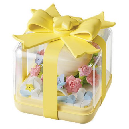 GEKKOSHA 804420 NGÔI SAO ƯỚC MƠ TRÊN ĐẦU NGÓN TAY ÁNH TRĂNG LÃNG MẠN bộ đồ chơi xếp lắp ráp ghép mô hình STARWISH RING BOX