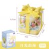GEKKOSHA 804420 NGÔI SAO ƯỚC MƠ TRÊN ĐẦU NGÓN TAY ÁNH TRĂNG LÃNG MẠN bộ đồ chơi xếp lắp ráp ghép mô hình STARWISH RING BOX