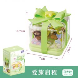 GEKKOSHA 804422 STAR WISH FINGERS HÀNH TRÌNH TÌNH YÊU BẮT ĐẦU bộ đồ chơi xếp lắp ráp ghép mô hình STARWISH RING BOX