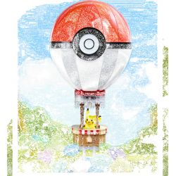 KEEPPLEY K20234 20234 KHINH KHÍ CẦU POKÉMON BALL bộ đồ chơi xếp lắp ráp ghép mô hình Movie & Game Phim Và Trò Chơi
