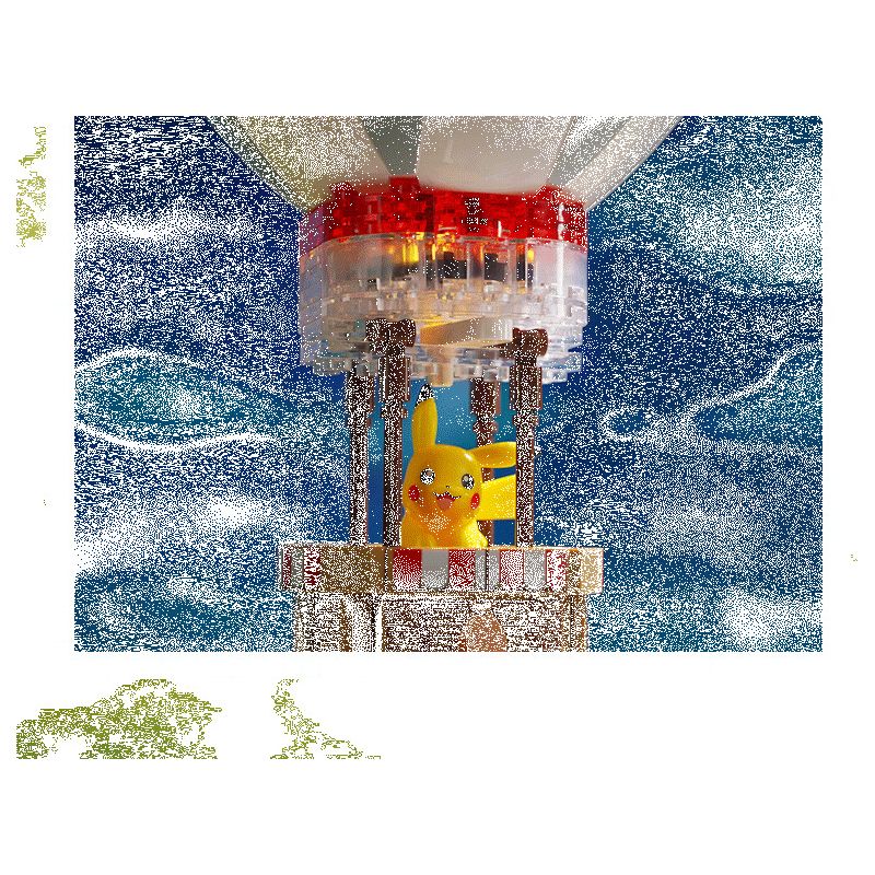 KEEPPLEY K20234 20234 KHINH KHÍ CẦU POKÉMON BALL bộ đồ chơi xếp lắp ráp ghép mô hình Movie & Game Phim Và Trò Chơi