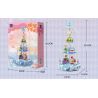 PANTASY 85101 TRÀ CHIỀU ẤM ÁP LANG THANG XỨ SỞ THẦN TIÊN bộ đồ chơi xếp lắp ráp ghép mô hình