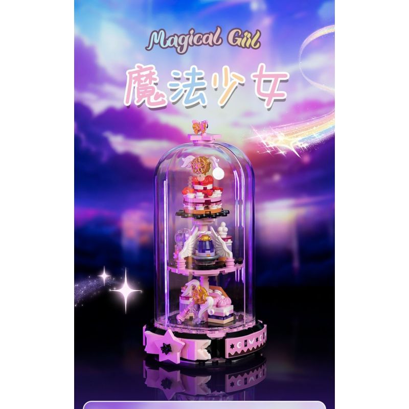 PANTASY 85102 TRÀ CHIỀU ẤM ÁP CÔ GÁI PHÉP THUẬT bộ đồ chơi xếp lắp ráp ghép mô hình