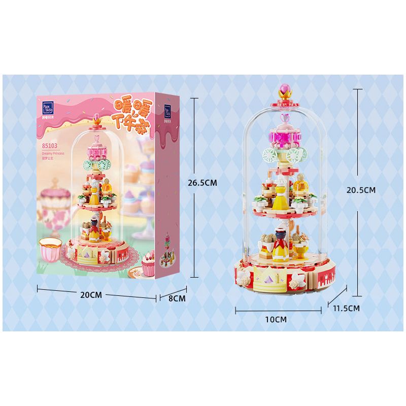 PANTASY 85103 TRÀ CHIỀU ẤM ÁP CÔNG CHÚA TRONG MƠ NGỌT NGÀO bộ đồ chơi xếp lắp ráp ghép mô hình