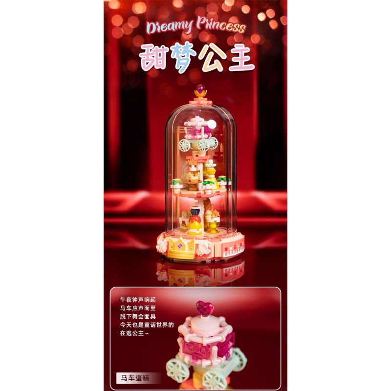 PANTASY 85103 TRÀ CHIỀU ẤM ÁP CÔNG CHÚA TRONG MƠ NGỌT NGÀO bộ đồ chơi xếp lắp ráp ghép mô hình