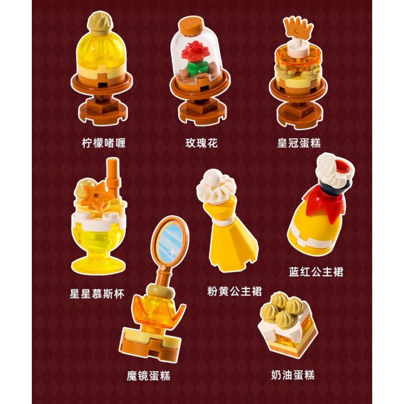 PANTASY 85103 TRÀ CHIỀU ẤM ÁP CÔNG CHÚA TRONG MƠ NGỌT NGÀO bộ đồ chơi xếp lắp ráp ghép mô hình