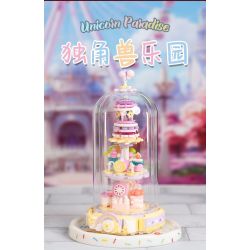 PANTASY 85104 TRÀ CHIỀU ẤM ÁP THIÊN ĐƯỜNG KỲ LÂN bộ đồ chơi xếp lắp ráp ghép mô hình