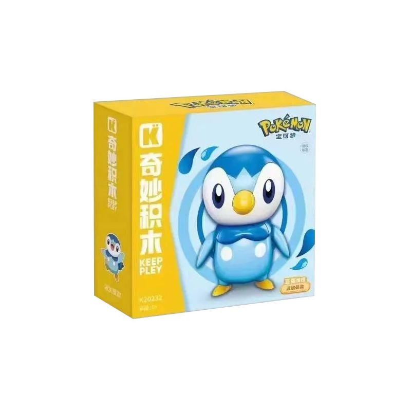 KEEPPLEY K20232 20232 non Lego POKÉMON VIVID KUPPY POGAMAN bộ đồ chơi xếp lắp ráp ghép mô hình Movie & Game Phim Và Trò Chơi