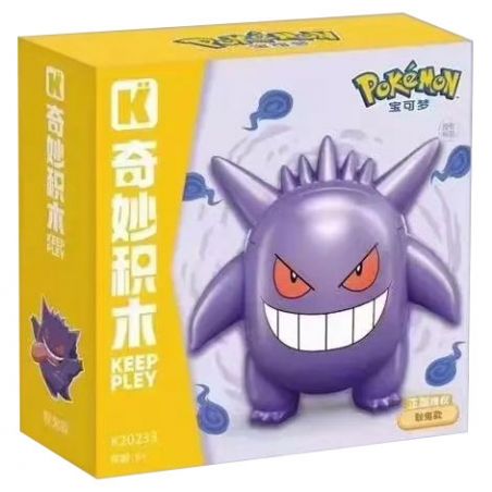 KEEPPLEY K20233 20233 POKÉMON VIVID KUPPY GENGAR bộ đồ chơi xếp lắp ráp ghép mô hình Movie & Game Phim Và Trò Chơi