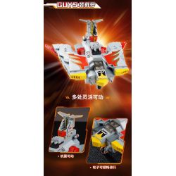 KEEPPLEY 75086 XE SIÊU ANH HÙNG CÁNH BAY GUYS bộ đồ chơi xếp lắp ráp ghép mô hình Movie & Game Phim Và Trò Chơi