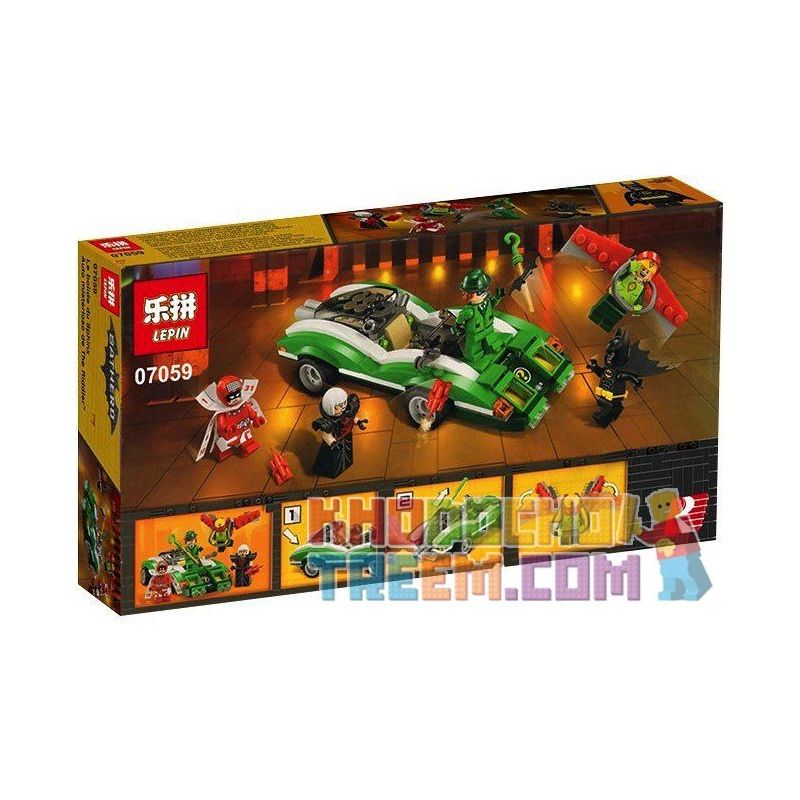 NOT The Lego Batman Movie 70903 The Riddler Riddle Racer Riddler Riddler ,  Bela 10630 Lari 10630 LEPIN 07059 Xếp hình The Riddler Riddle Racer giá sốc  rẻ nhất