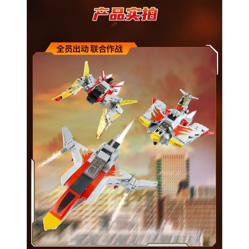 KEEPPLEY 75089 XE SIÊU ANH HÙNG GUYS STRIKE PHOENIX bộ đồ chơi xếp lắp ráp ghép mô hình Movie & Game Phim Và Trò Chơi