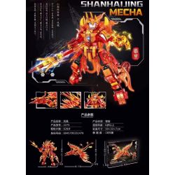 CACO 2275 MECHA TRUNG QUỐC PHƯỢNG HOÀNG bộ đồ chơi xếp lắp ráp ghép mô hình 628 khối