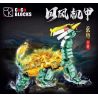 CACO 2278 MECHA KIỂU TRUNG QUỐC RÙA ĐEN bộ đồ chơi xếp lắp ráp ghép mô hình 666 khối