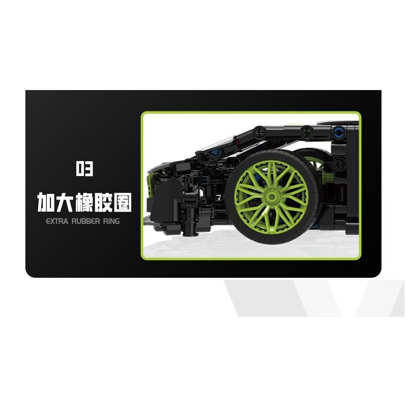 DOUBLE HEIGHT 60511 SIÊU XE BUGATTI V16 tỷ lệ 1:14 bộ đồ chơi xếp lắp ráp ghép mô hình Technic Kỹ Thuật Công Nghệ Cao Mô Hình Phương Tiện 1148 khối