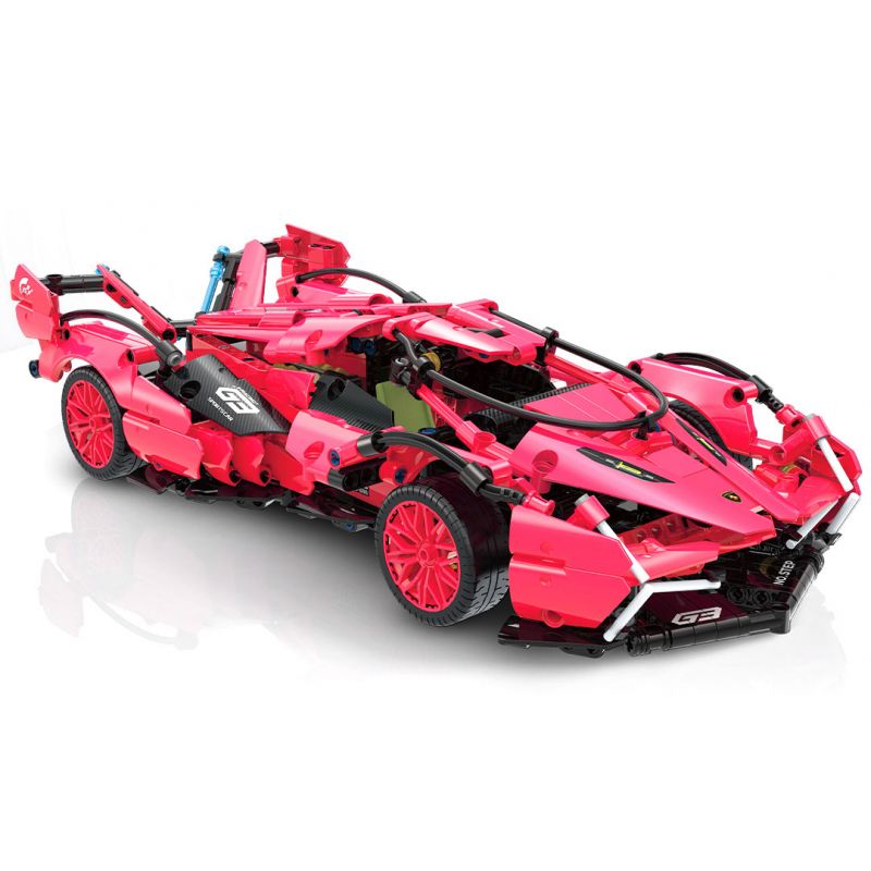 DOUBLE HEIGHT 60510 non Lego SIÊU XE LAMBORGHINI V12 tỷ lệ 1:14 bộ đồ chơi xếp lắp ráp ghép mô hình Technic Kỹ Thuật Công Nghệ Cao Mô Hình Phương Tiện 1148 khối