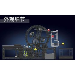 JMBRICKLAYER 70164 MouldKing 26015 Mould King 26015 REBRICKABLE MOC-127323 127323 MOC127323 NHÀ MÁY DÂY CHUYỀN LẮP RÁP GBC THANG HÀNH TINH bộ đồ chơi xếp lắp ráp ghép mô hình Technic PLANETARY LIFT GBC Kỹ Thuật Công Nghệ Cao Mô Hình Phương Tiện 1009 khối