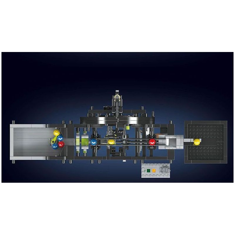 JMBRICKLAYER 70164 MouldKing 26015 Mould King 26015 REBRICKABLE MOC-127323 127323 MOC127323 NHÀ MÁY DÂY CHUYỀN LẮP RÁP GBC THANG HÀNH TINH bộ đồ chơi xếp lắp ráp ghép mô hình Technic PLANETARY LIFT GBC Kỹ Thuật Công Nghệ Cao Mô Hình Phương Tiện 1009 khối