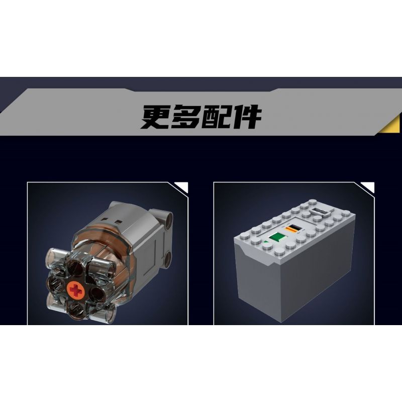 MouldKing 10088 Mould King 10088 DẪN ĐỘNG CƠ 8 XI-LANH KIỂU CHỮ V bộ đồ chơi xếp lắp ráp ghép mô hình Technic V8 ENGINE Kỹ Thuật Công Nghệ Cao Mô Hình Phương Tiện 535 khối