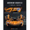 CADA DOUBLEE C61513 61513 SIÊU XE SÁT THỦ MỈM CƯỜI 1:10 tỷ lệ 1:10 bộ đồ chơi xếp lắp ráp ghép mô hình Technic Kỹ Thuật Công Nghệ Cao Mô Hình Phương Tiện 3617 khối
