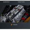 CADA DOUBLEE C61513 61513 SIÊU XE SÁT THỦ MỈM CƯỜI 1:10 tỷ lệ 1:10 bộ đồ chơi xếp lắp ráp ghép mô hình Technic Kỹ Thuật Công Nghệ Cao Mô Hình Phương Tiện 3617 khối
