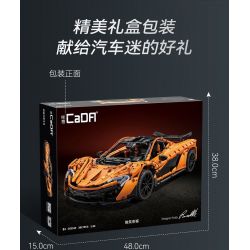 CADA DOUBLEE C61513 61513 SIÊU XE SÁT THỦ MỈM CƯỜI 1:10 tỷ lệ 1:10 bộ đồ chơi xếp lắp ráp ghép mô hình Technic Kỹ Thuật Công Nghệ Cao Mô Hình Phương Tiện 3617 khối