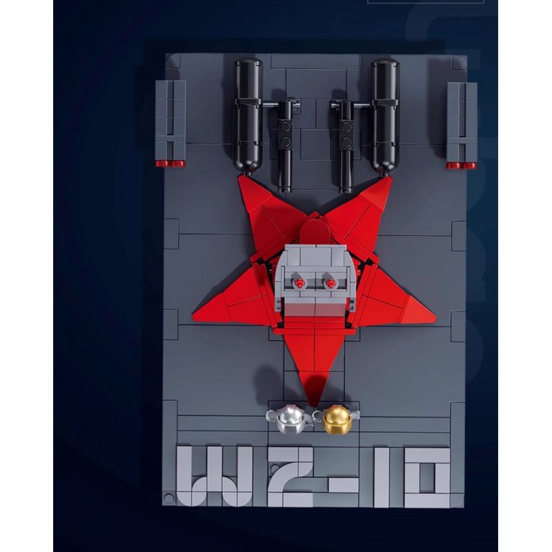 SLUBAN M38-B1233 B1233 1233 M38B1233 38-B1233 KHU VUI CHƠI MÔ HÌNH TRỰC THĂNG VŨ TRANG WZ-10S 1:35 tỷ lệ 1:35 bộ đồ chơi xếp lắp ráp ghép mô hình Military Army Quân Sự Bộ Đội