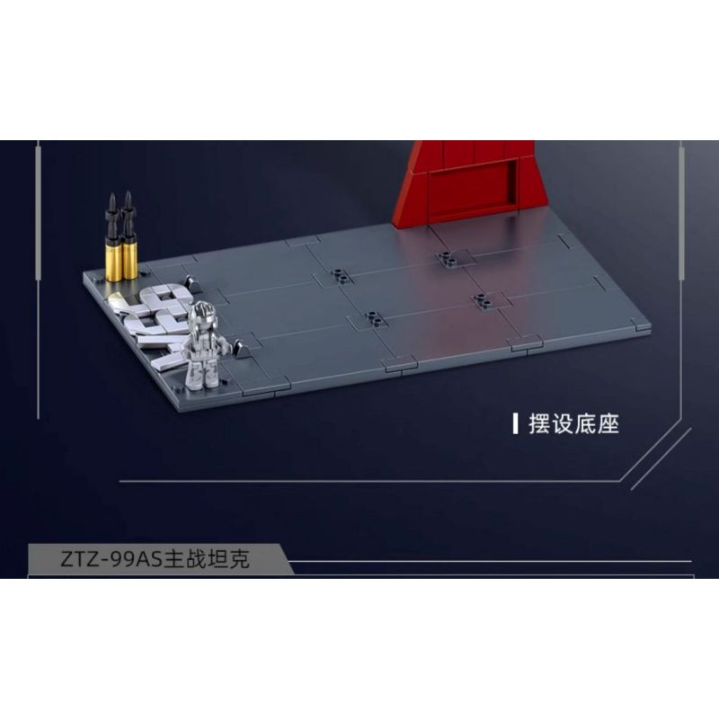 SLUBAN M38-B1234 B1234 1234 M38B1234 38-B1234 KHU VUI CHƠI MÔ HÌNH LỚP PHỦ KIM LOẠI XE TĂNG CHIẾN ĐẤU CHỦ LỰC ZTZ-99AS 1:35 tỷ lệ 1:35 bộ đồ chơi xếp lắp ráp ghép mô hình Military Army Quân Sự Bộ Đội 1079 khối