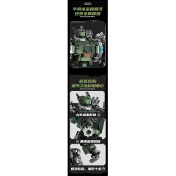 KOZOSHA 212223 GIÁP MÁY QUẠT CÔNG NGHIỆP BÁN CƠ KHÍ bộ đồ chơi xếp lắp ráp ghép mô hình 1403 khối