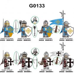 G CARD G0133 0133 GH0253 0253 GH0254 0254 GH0255 0255 GH0256 0256 GH0257 0257 GH0258 0258 GH0259 0259 GH0260 0260 THẬP TỰ QUÂN 8 LOẠI NHÂN VẬT NHỎ bộ đồ chơi xếp lắp ráp ghép mô hình Historical