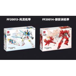 JIESTAR FF20014 20014 CHUYỂN ĐỔI THỨ HAI XIN'ANZHOU MECHA bộ đồ chơi xếp lắp ráp ghép mô hình Technic TRANSFORMING MECHA Kỹ Thuật Công Nghệ Cao Mô Hình Phương Tiện 964 khối