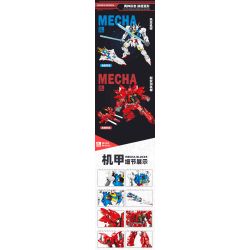 JIESTAR FF20014 20014 CHUYỂN ĐỔI THỨ HAI XIN'ANZHOU MECHA bộ đồ chơi xếp lắp ráp ghép mô hình Technic TRANSFORMING MECHA Kỹ Thuật Công Nghệ Cao Mô Hình Phương Tiện 964 khối