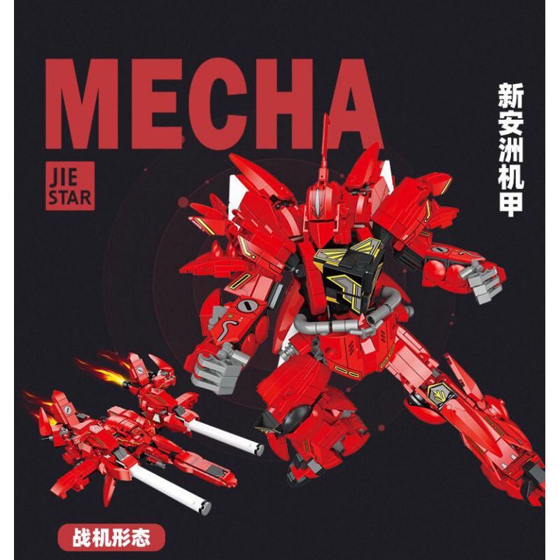 JIESTAR FF20014 20014 CHUYỂN ĐỔI THỨ HAI XIN'ANZHOU MECHA bộ đồ chơi xếp lắp ráp ghép mô hình Technic TRANSFORMING MECHA Kỹ Thuật Công Nghệ Cao Mô Hình Phương Tiện 964 khối