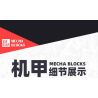 JIESTAR FF20014 20014 CHUYỂN ĐỔI THỨ HAI XIN'ANZHOU MECHA bộ đồ chơi xếp lắp ráp ghép mô hình Technic TRANSFORMING MECHA Kỹ Thuật Công Nghệ Cao Mô Hình Phương Tiện 964 khối
