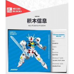 JIESTAR FF20014 20014 CHUYỂN ĐỔI THỨ HAI XIN'ANZHOU MECHA bộ đồ chơi xếp lắp ráp ghép mô hình Technic TRANSFORMING MECHA Kỹ Thuật Công Nghệ Cao Mô Hình Phương Tiện 964 khối