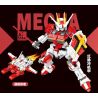 JIESTAR FF20020 20020 MECHA UNICORN BIẾN HÌNH THỨ HAI bộ đồ chơi xếp lắp ráp ghép mô hình Technic TRANSFORMING MECHA Kỹ Thuật Công Nghệ Cao Mô Hình Phương Tiện 394 khối