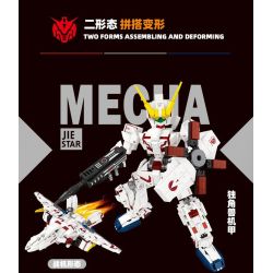 JIESTAR FF20020 20020 MECHA UNICORN BIẾN HÌNH THỨ HAI bộ đồ chơi xếp lắp ráp ghép mô hình Technic TRANSFORMING MECHA Kỹ Thuật Công Nghệ Cao Mô Hình Phương Tiện 394 khối