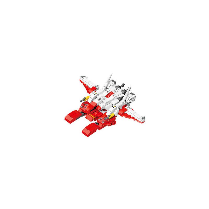 JIESTAR FF20021 20021 MECHA XUNG ĐỎ THỨ HAI bộ đồ chơi xếp lắp ráp ghép mô hình Technic TRANSFORMING MECHA Kỹ Thuật Công Nghệ Cao Mô Hình Phương Tiện 374 khối