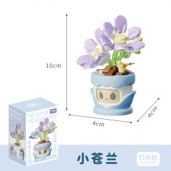 GEKKOSHA 804432 NGÔN NGỮ HOA TÌNH CẢM LAN NAM PHI bộ đồ chơi xếp lắp ráp ghép mô hình Creator Sáng Tạo