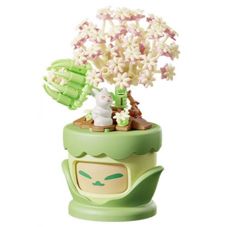 GEKKOSHA 804433 NGÔN NGỮ HOA TÌNH CẢM CUIZHU bộ đồ chơi xếp lắp ráp ghép mô hình Creator Sáng Tạo