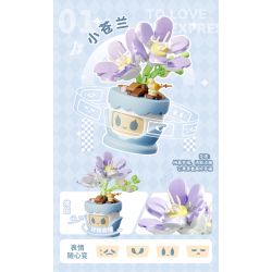 GEKKOSHA 804428 NGÔN NGỮ HOA TÌNH CẢM VŨ TRỤ bộ đồ chơi xếp lắp ráp ghép mô hình Creator Sáng Tạo