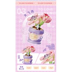 GEKKOSHA 804427 NGÔN NGỮ HOA TÌNH CẢM THƯỢC DƯỢC bộ đồ chơi xếp lắp ráp ghép mô hình Creator Sáng Tạo