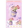 GEKKOSHA 804429 NGÔN NGỮ HOA TÌNH CẢM LISIANTHUS bộ đồ chơi xếp lắp ráp ghép mô hình Creator Sáng Tạo