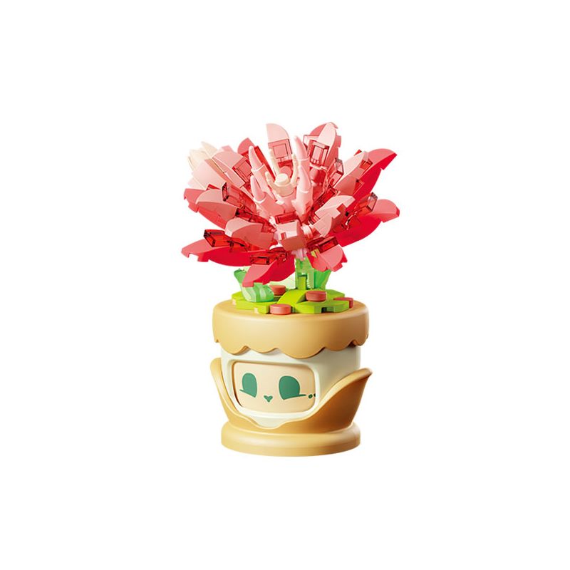 GEKKOSHA 804430 non Lego NGÔN NGỮ HOA TÌNH CẢM EPIPHYLLUM bộ đồ chơi xếp lắp ráp ghép mô hình Creator Sáng Tạo