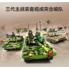 SEMBO 203164 ĐẤT NƯỚC MẠNH MẼ VÀ TINH THẦN ANH HÙNG LÍNH TRUNG QUỐC XE TĂNG CHIẾN ĐẤU CHỦ LỰC IRON TORRENT ZTZ-99A HẠNG ZTZ-59A NHẸ ZTQ-15 tỷ lệ 1:32 bộ đồ chơi xếp lắp ráp ghép mô hình Military Army Quân Sự Bộ Đội 2147 khối